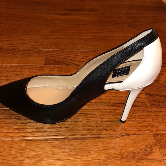 WHBM color block heels - Picture 4 of 7